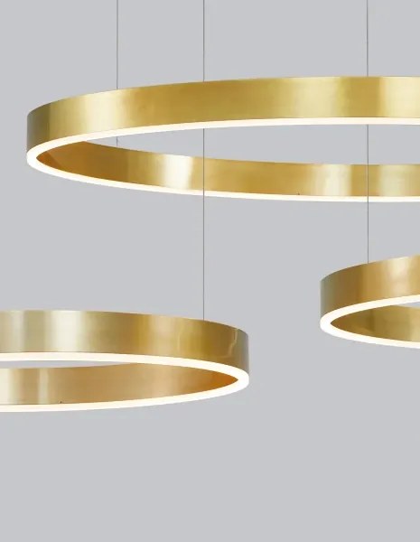 LED luster Motif 100 zlaté stmievateľné