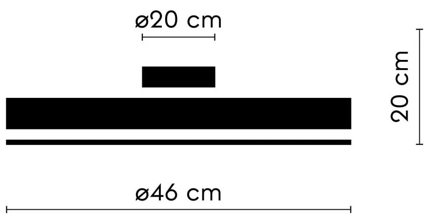Biele LED stropné svietidlo Enkel – SULION