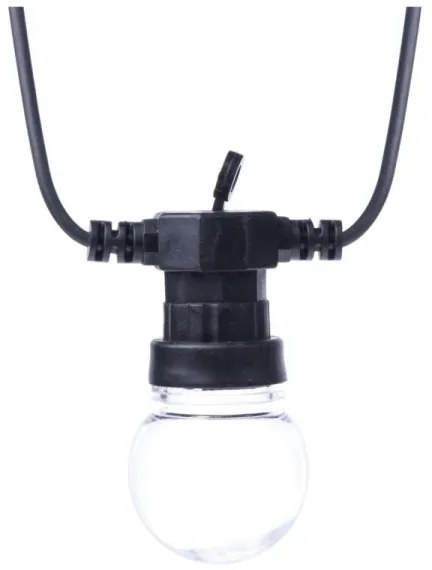 LED Vonkajšia dekoračná reťaz 10xLED/10m IP44 číra