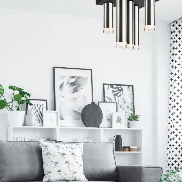 Prisadený luster DIEGO 5xE27/60W/230V