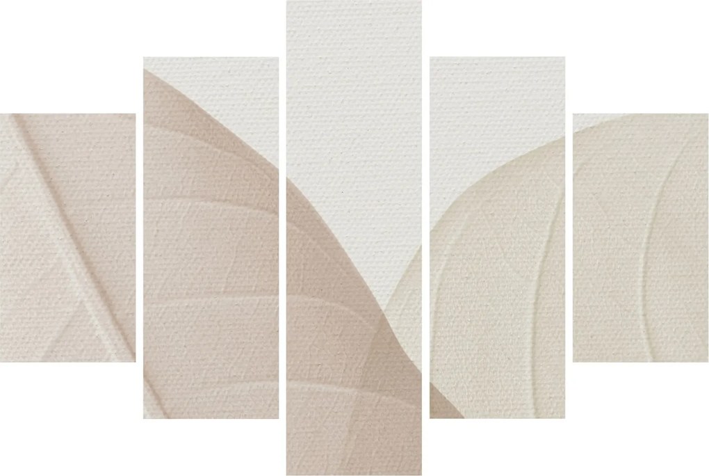 Obraz - Texturované listy (150x105 cm)