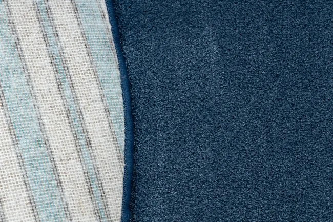 Koberec SEDUCTION 71 kruh svetlomodrý