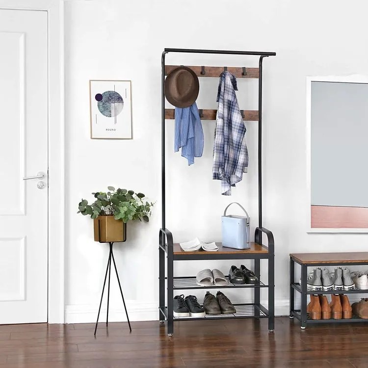 Vešiak na oblečenie a topánky LOFT