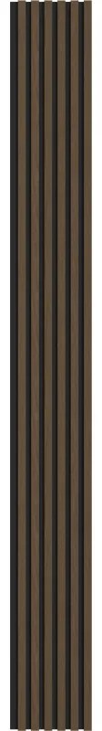 Mexen Lam-B, akustické stenové lamely 275 × 30 cm, HDF doska 4 mm, technická dyha, orech espresso, S100-275307-3015-019