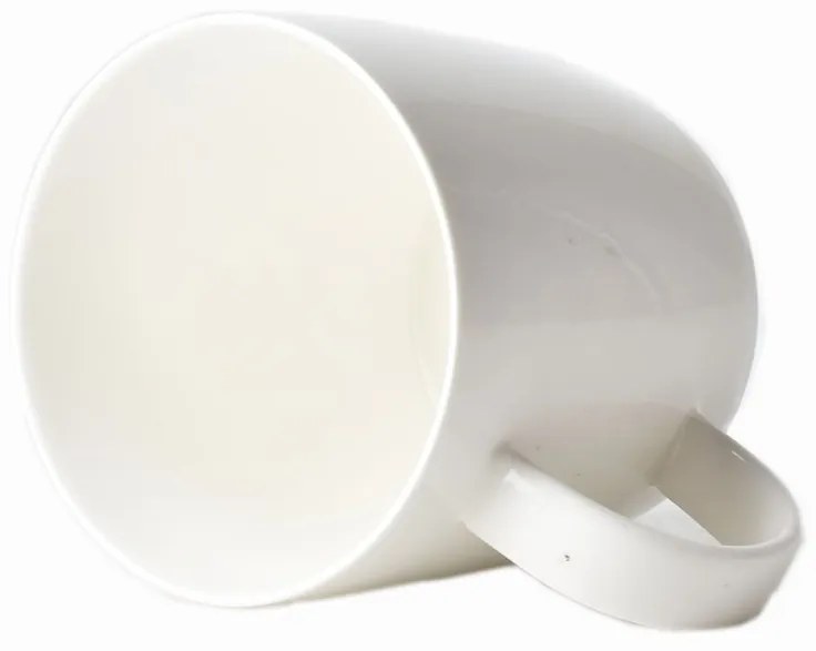 Porcelánový hrnček BASIC II 500 ml biely
