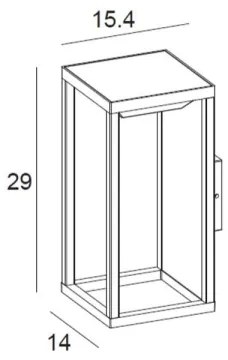 Lucide 27891/02/30 - LED solárne svietidlo TENSO SOLAR LED/2,2W IP54