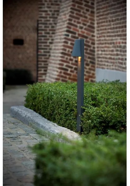 Lucide 29898/80/29 - Vonkajšia lampa LIAM 1xGU10/35W/230V IP44 80 cm antracit