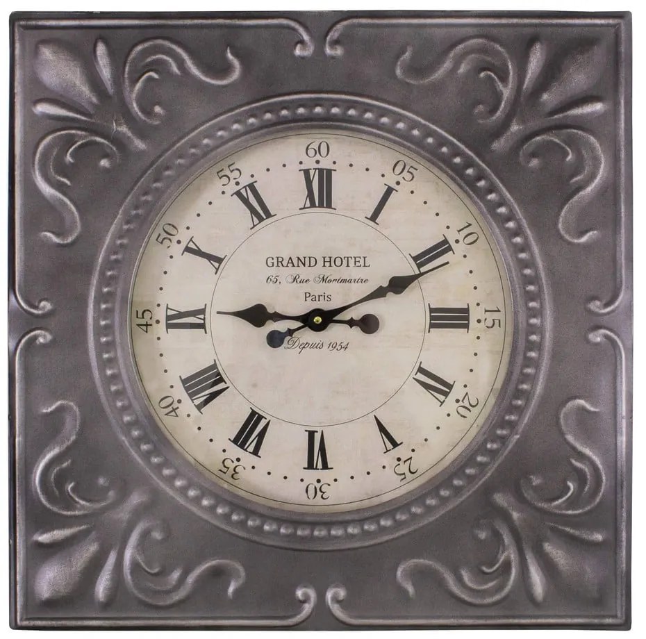 Nástenné hodiny Antic Line Grand Hôtel, 60 x 60 cm