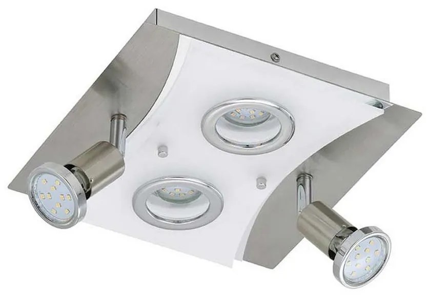 Briloner 3582-042 - LED Stropné svietidlo RIPOSO 2xLED/5W/230V + 2xGU10/3W BL0725