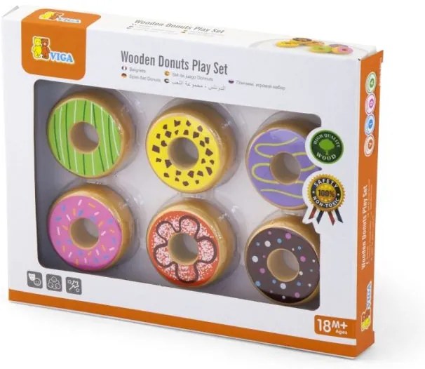 Viga Drevené donuty