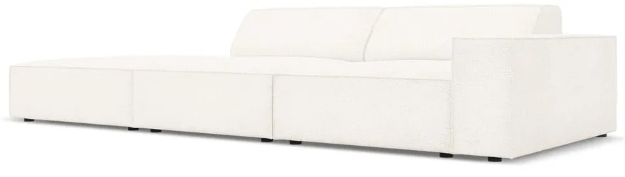 Béžová rohová pohovka z textílie bouclé (ľavý roh) Jodie – Micadoni Home