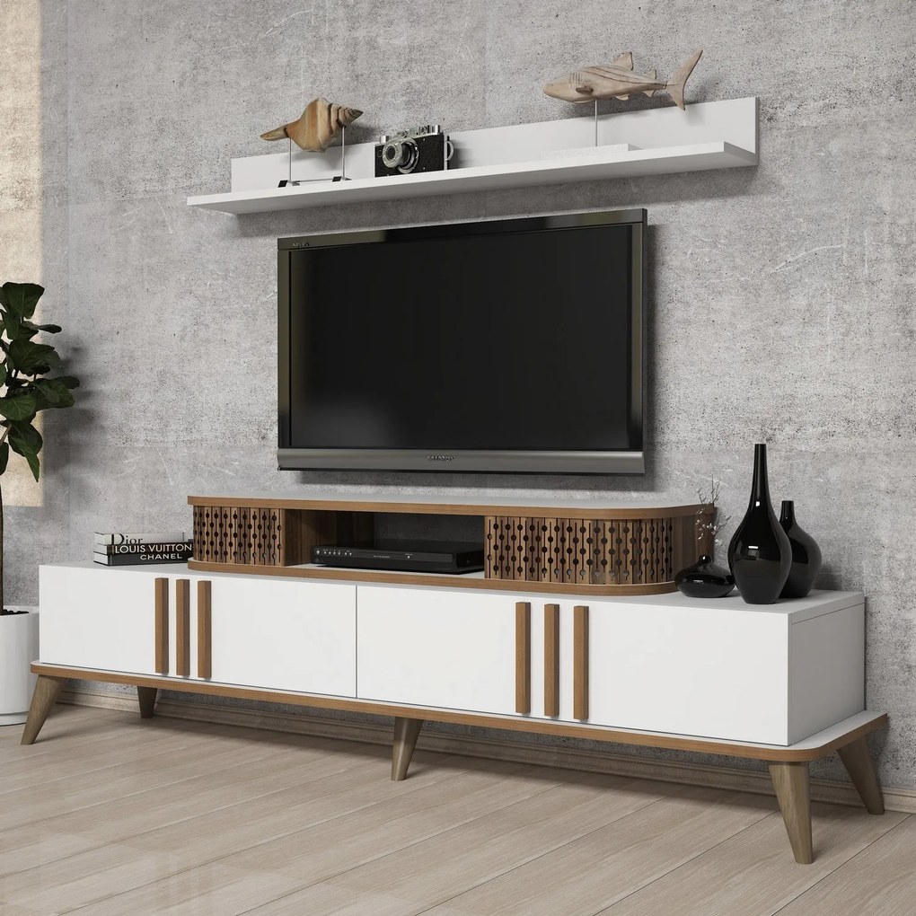 TV skrinka Eylül - White