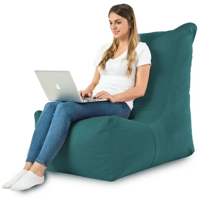 INTERMEDIC SK Sedací vak Distinto Plyš Farba: 10. Modrý