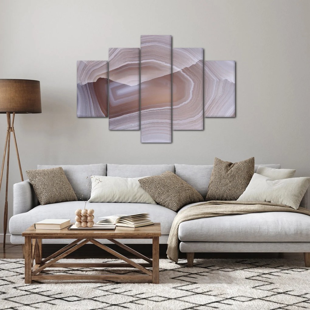 Obraz - Mramorový achát (150x105 cm)