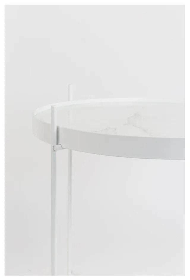 Biely odkladací stolík Zuiver Cupid