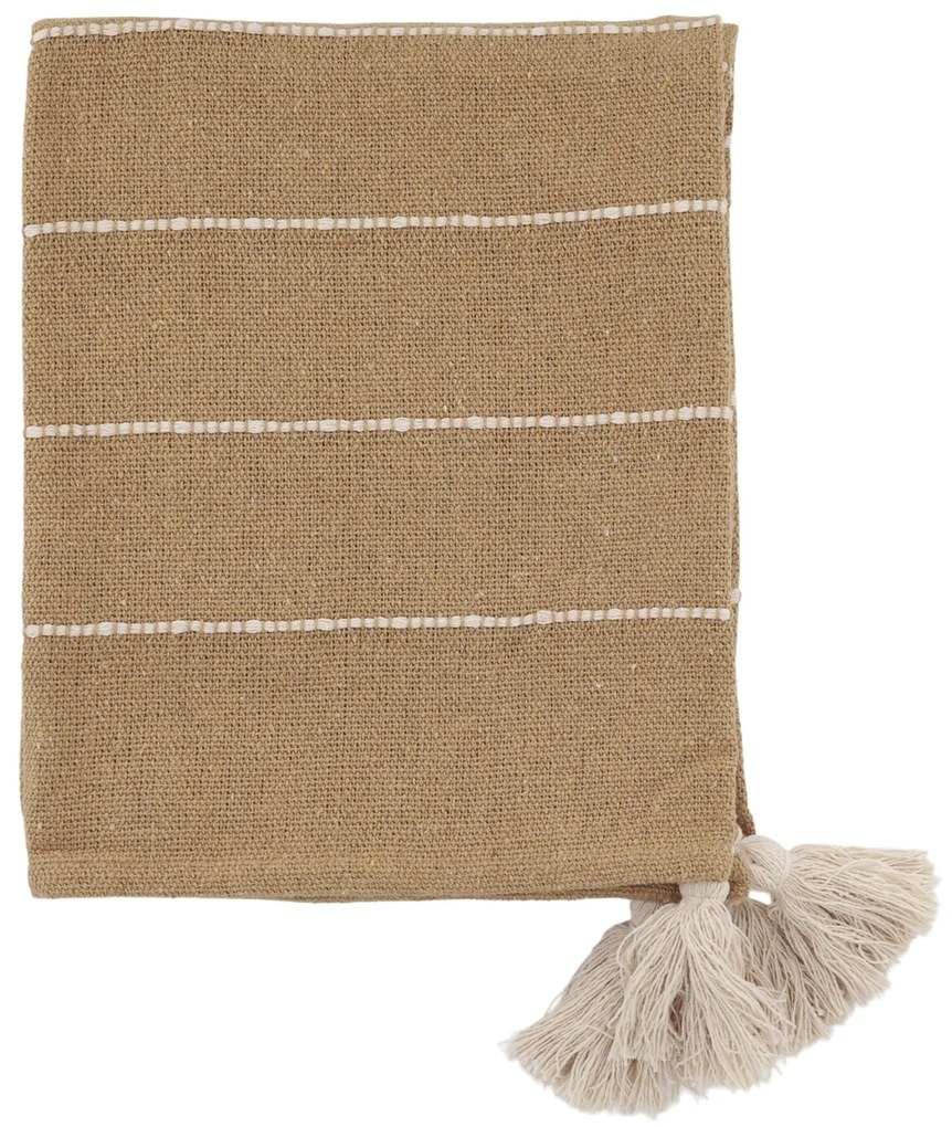 Chic Antique Prehoz z recyklovanej bavlny Aix Honey 130 × 150 cm