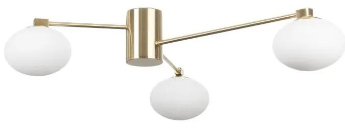 Ideal Lux - LED Prisadený luster HERMES 3xG9/3W/230V pr. 90 cm zlatá