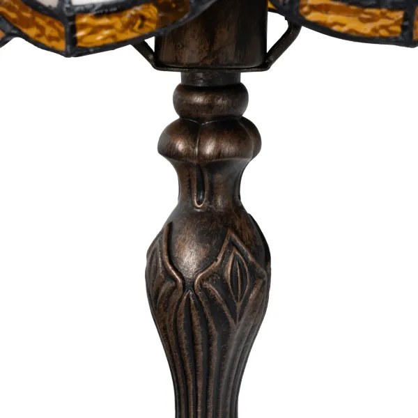 Brilagi - Tiffany vitrážová stolná lampa MIRABELLA 1xE27/60W/230V