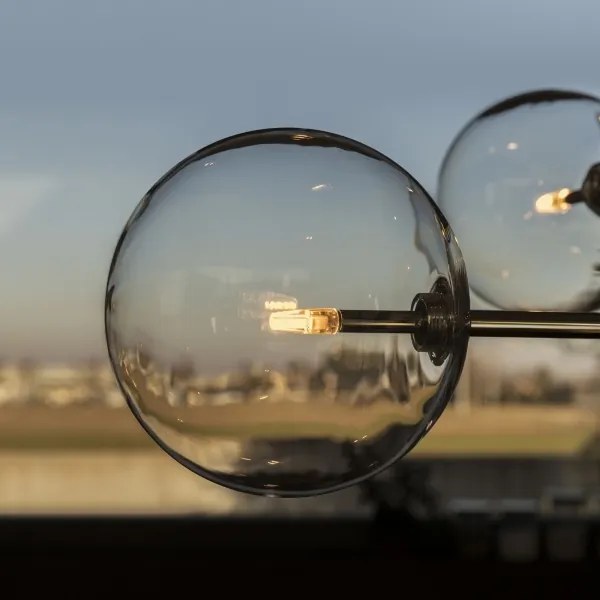 Ideal Lux - LED Luster na tyči EQUINOXE 12xG4/2W/230V pr. 124 cm chróm/číra