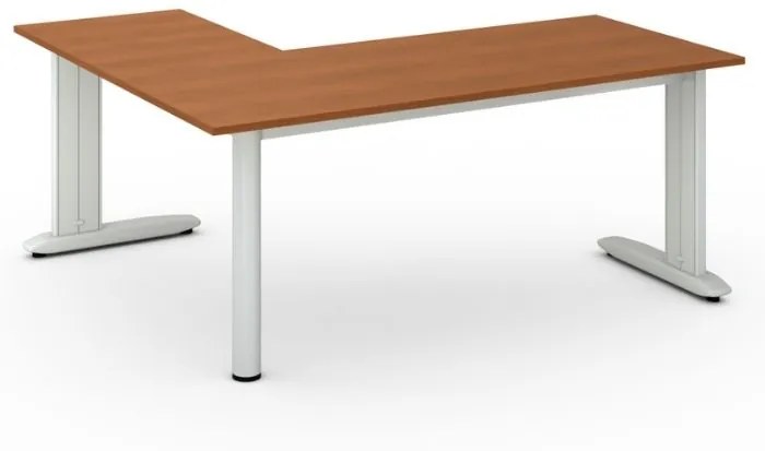 Kancelársky stôl PRIMO FLEXIBLE L 1800 x 1600 mm, čerešňa