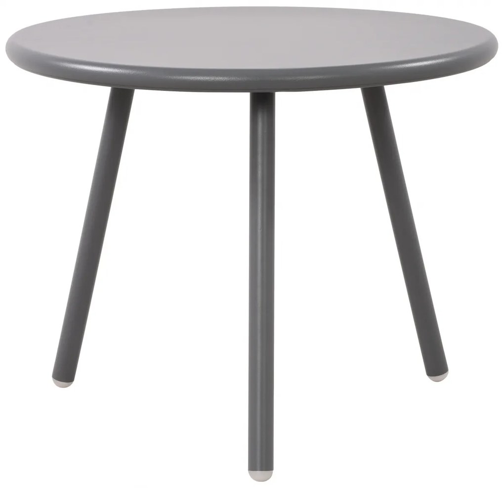 Konferenčný stolík Berea - v40 x Ø50 cm - Tmavo sivá