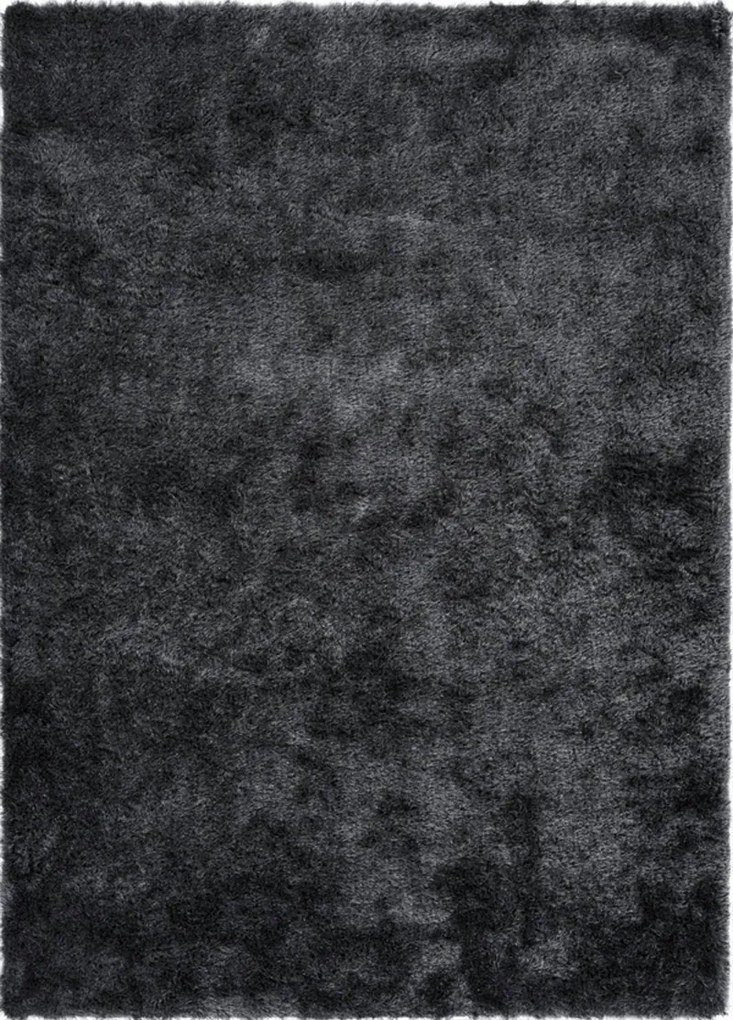Koberce Breno Kusový koberec TWIST 600/anthracite, sivá,80 x 150 cm