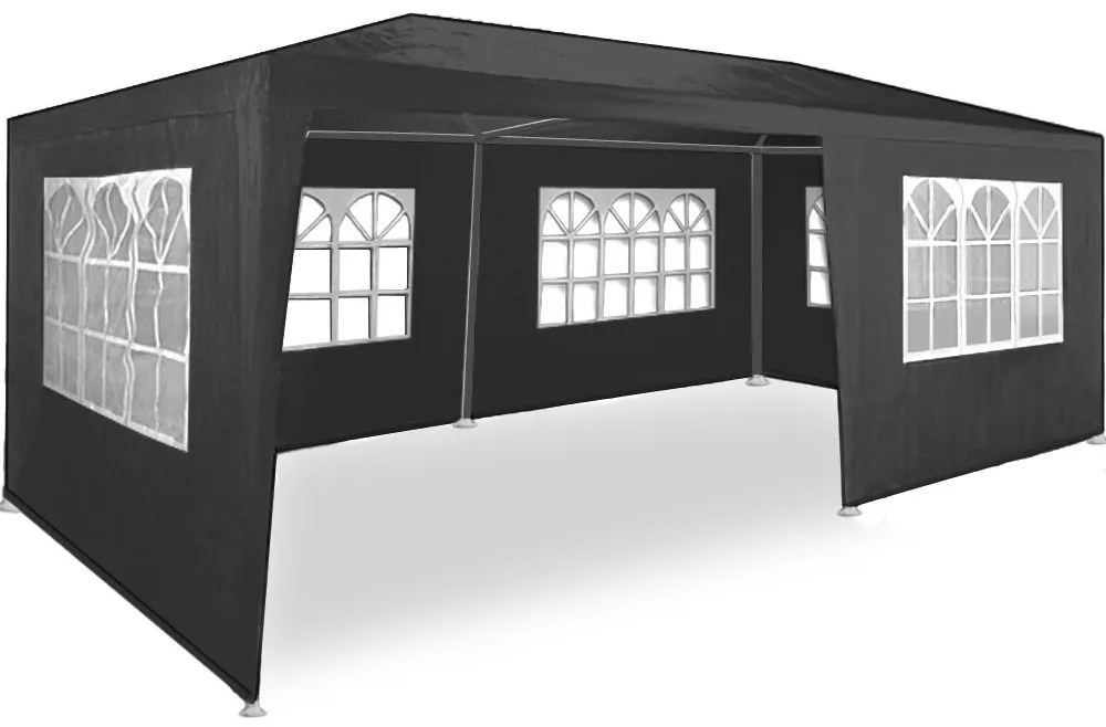 Jurhan-Garden Párty-stan antracitový 3 x 6 m UV ochrana 50+