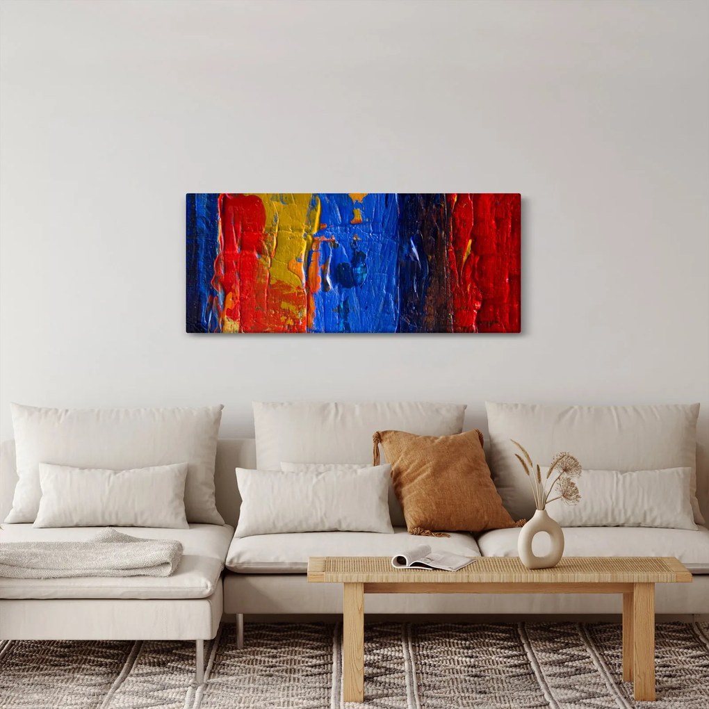 Obraz maliarskych farieb (120x50 cm)