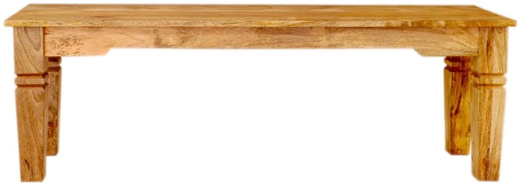 furniture-nabytek.cz - Lavica masív z dreva mango 140x40
