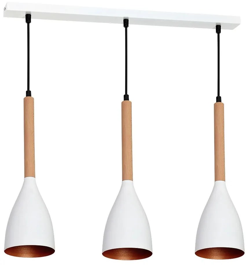 Luster na lanku MUZA 3xE27/60W/230V