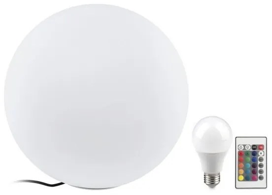 Eglo 55788-LED RGBW Vonkajšia lampa MONTEROLO-C 1xE27/9W/230V IP65 pr.50 cm+DO