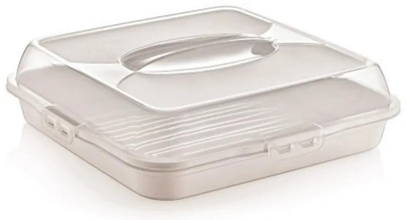 Dóza štvorcová na koláče Dunya 44,5x30x9,5 cm Katex