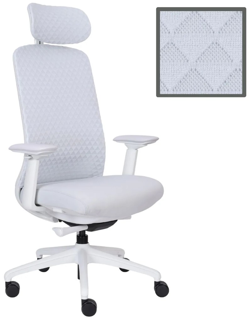 Kancelárske kreslo Solar Grey