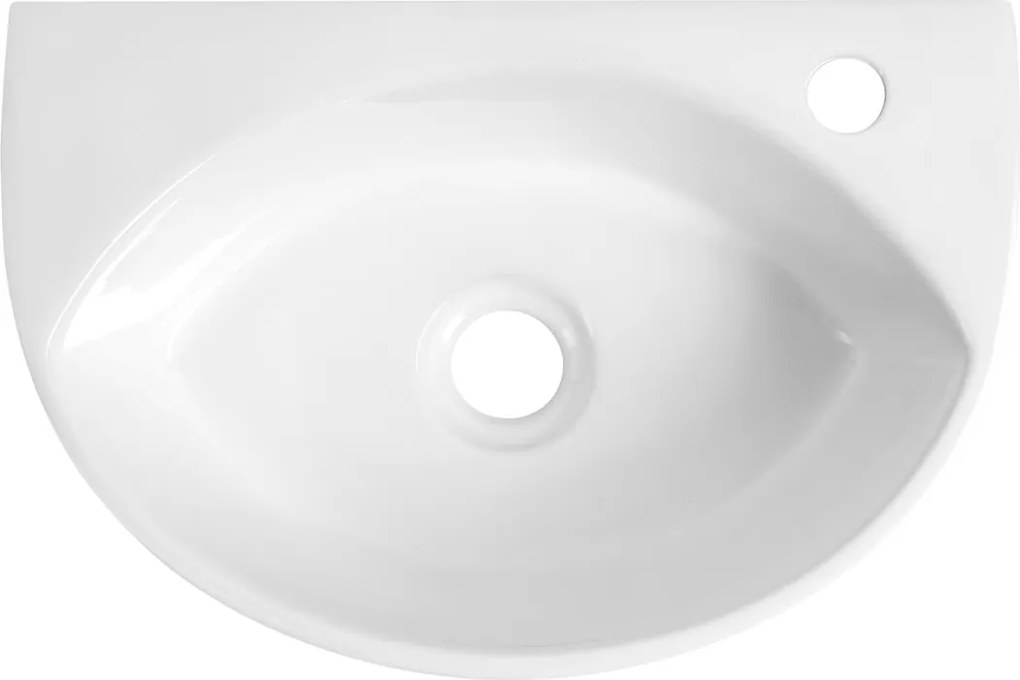 Aqualine Aqualine, LIZA keramické umývadlo 40x27cm, biela, NP412