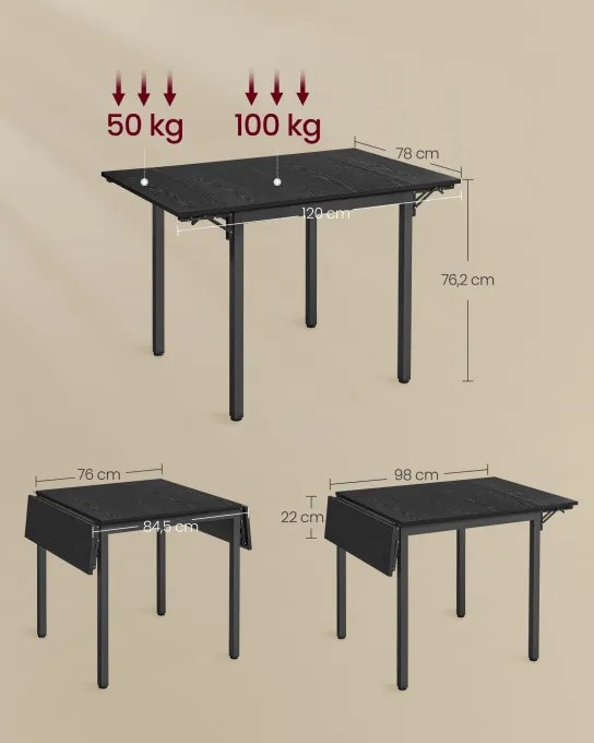 Jedálenský stôl KDT077B03