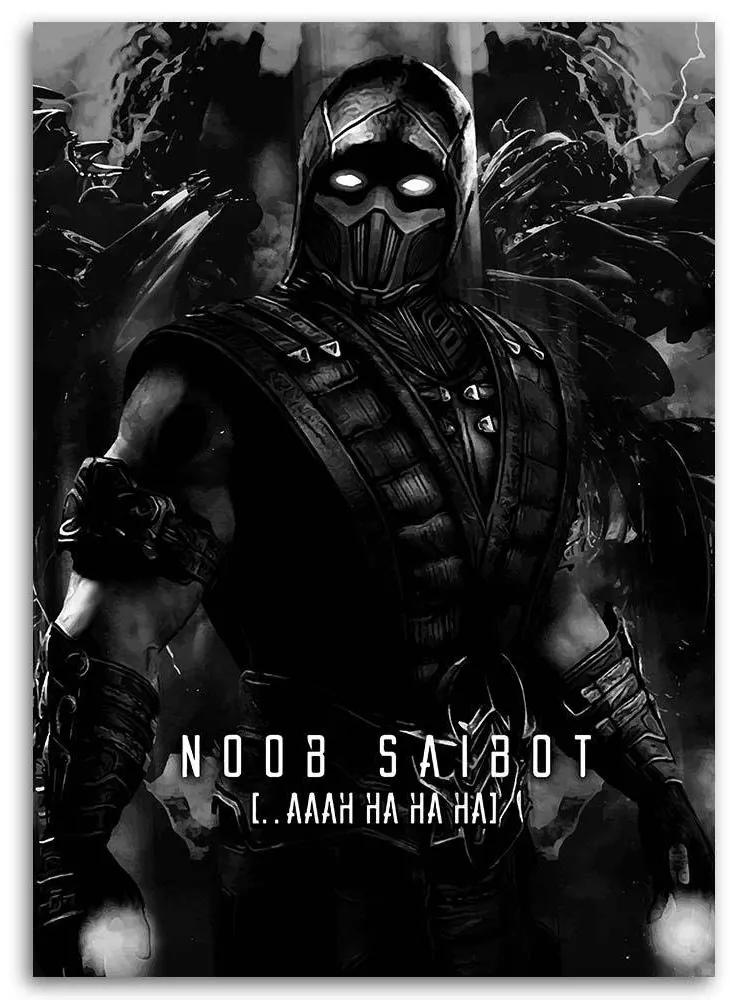 Gario Obraz na plátne Hra Mortal Kombat Postava Noob Saibot - SyanArt Rozmery: 40 x 60 cm