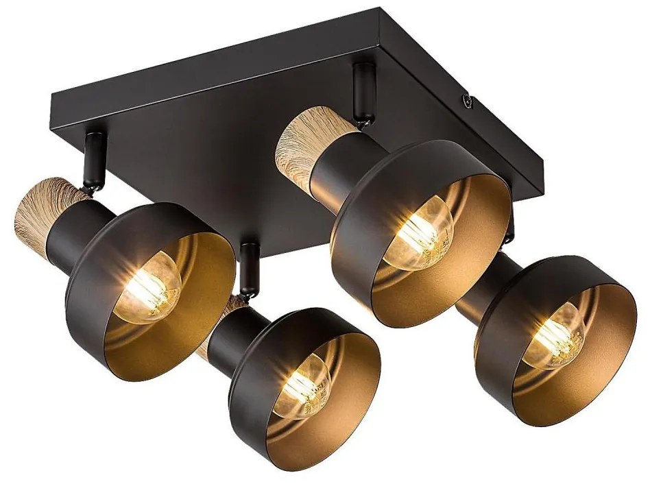 Rabalux 73058 - Bodové svietidlo SASKIA 4xE14/15W/230V