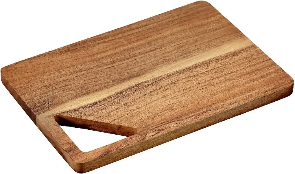 Doska na krájanie CUTLY 28x19 cm z masívu hnedá