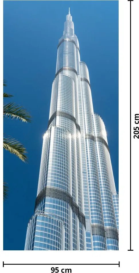 Fototapeta na dvere - Burj Khalifa (95x205cm)