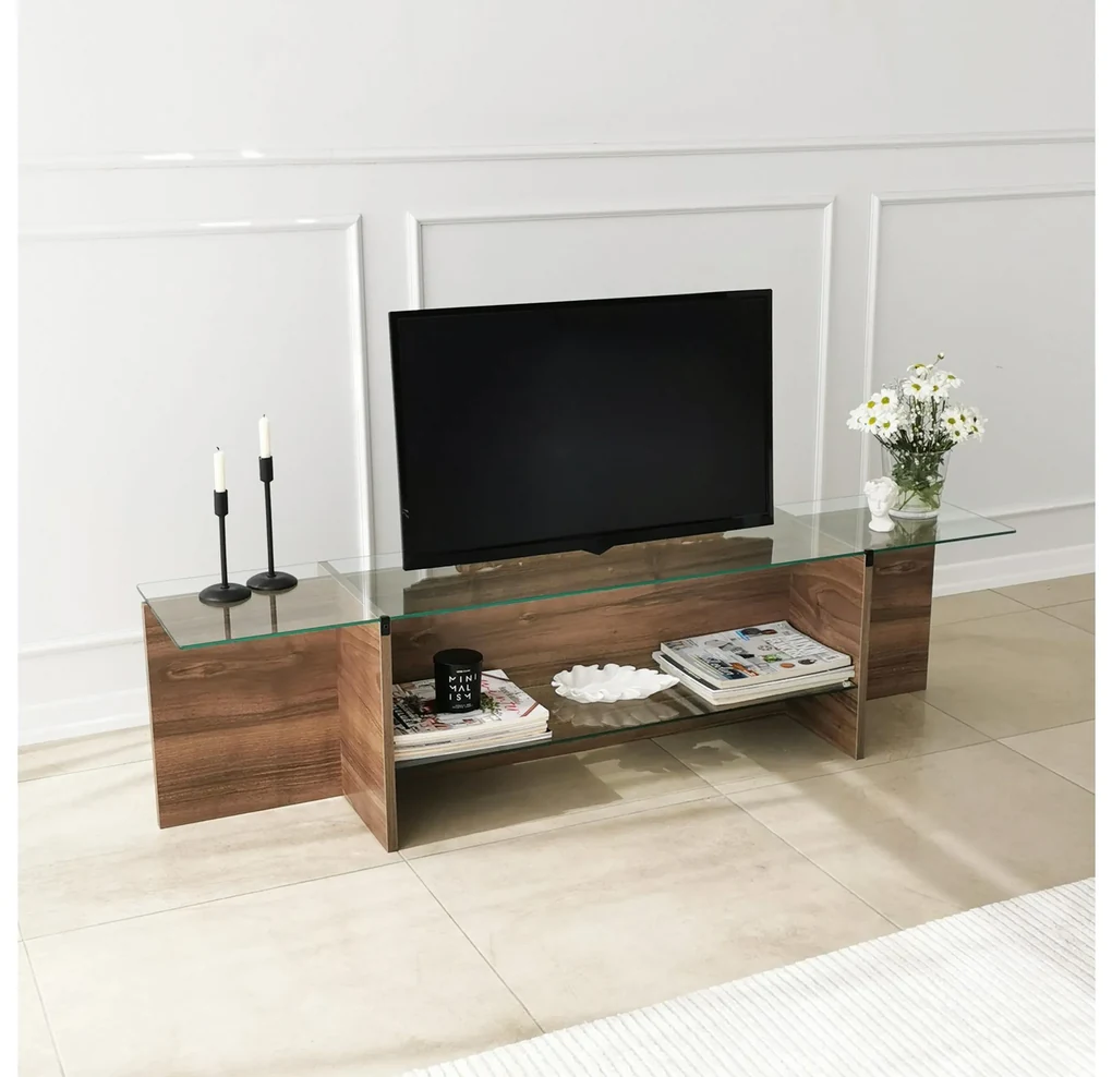 TV stolík Dosada (orech) . Akcia -19%. Vlastná spoľahlivá doprava až k Vám domov. 1095491