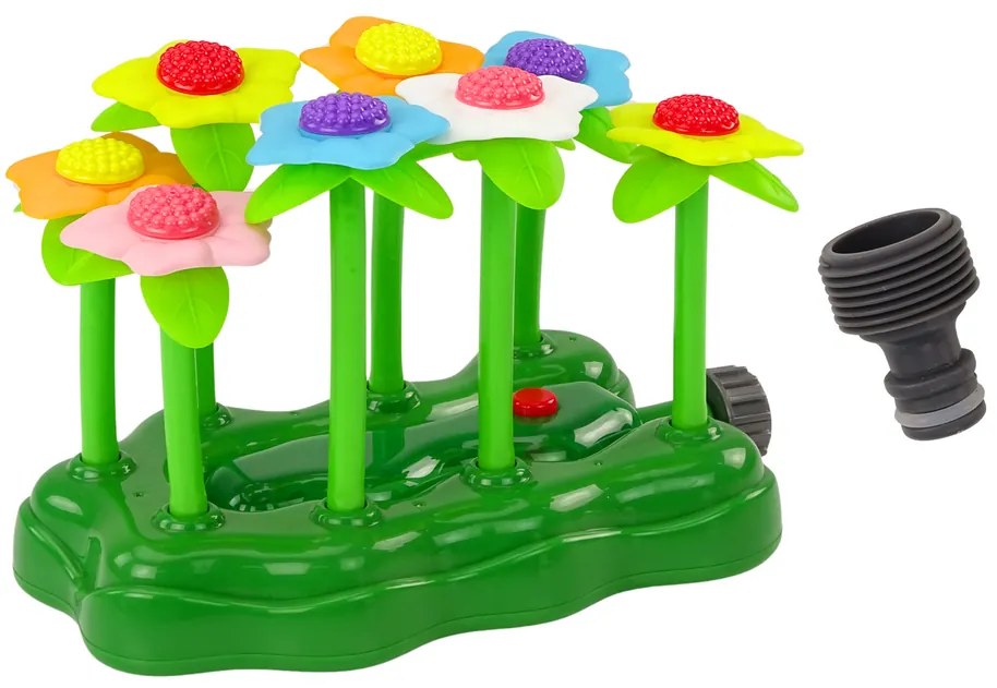 LEAN TOYS Fontána pre deti s podsvietením - Vodné kvety Sprinkler