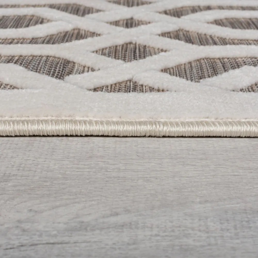 Béžový vonkajší koberec behúň 230x66 cm Mondo - Flair Rugs