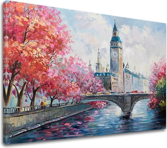 Obraz na plátne MESTO 1 dielny XOBCHCT011