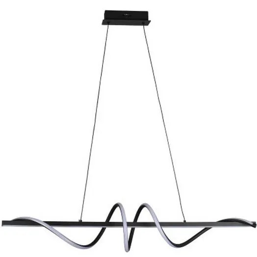 Stmievateľný LED luster na lanku LED/50W/230V 3000-6500K 100 cm + diaľkové ovládanie