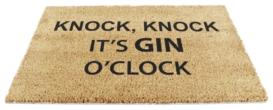 Rohožka z kokosového vlákna 40x60 cm Gin O'Clock – Artsy Doormats