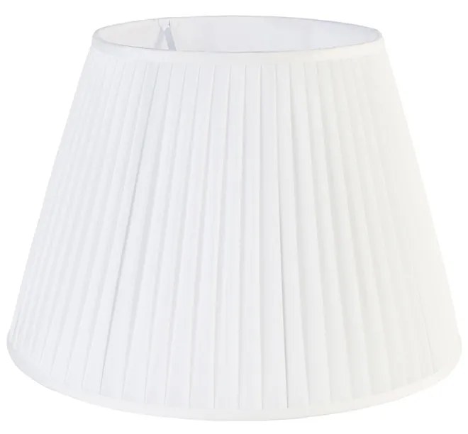 Plisovaný tienidlo biele 45/30 cm