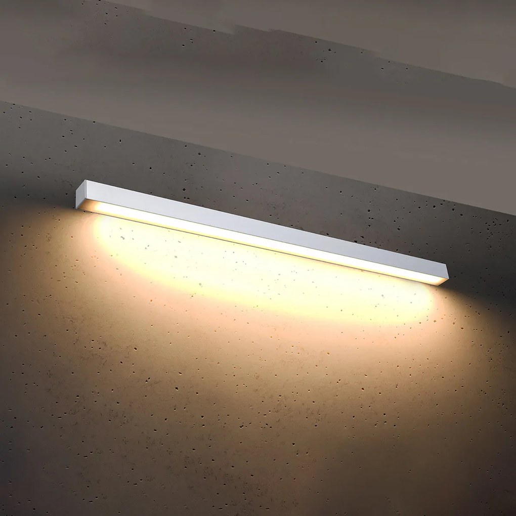 Nástenné LED svietidlo Pinne 117, 1x LED 31w, 3000k, w