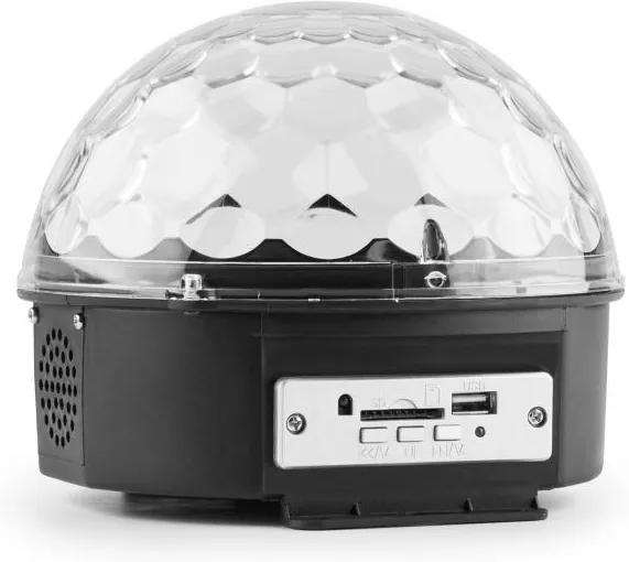 MAX Magic Jelly DJ Ball s MP3 prehrávačom, LED svetelný efekt, RGB, ovládanie hudbou, USB, SD