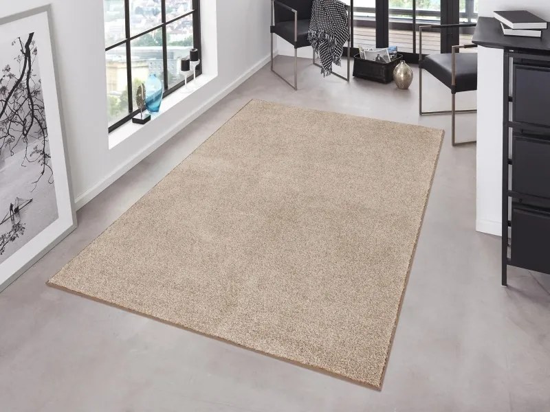 Hanse Home Collection koberce Kusový koberec Pure 102662 Taupe/Cream - 140x200 cm