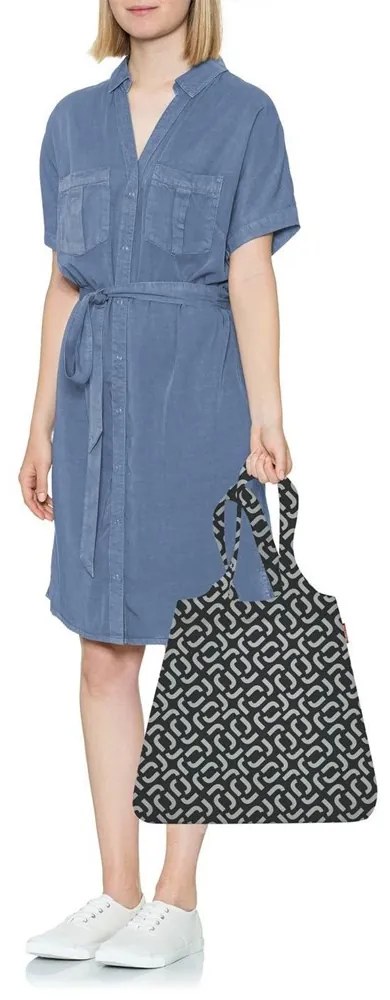 Reisenthel Skladacia taška Mini Maxi Shopper signature black